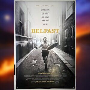 BELFAST (2021) - ORIGINAL DOUBLE SIDED MOVIE POSTER